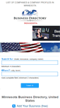 Mobile Screenshot of minnesota-businessdirectory.com